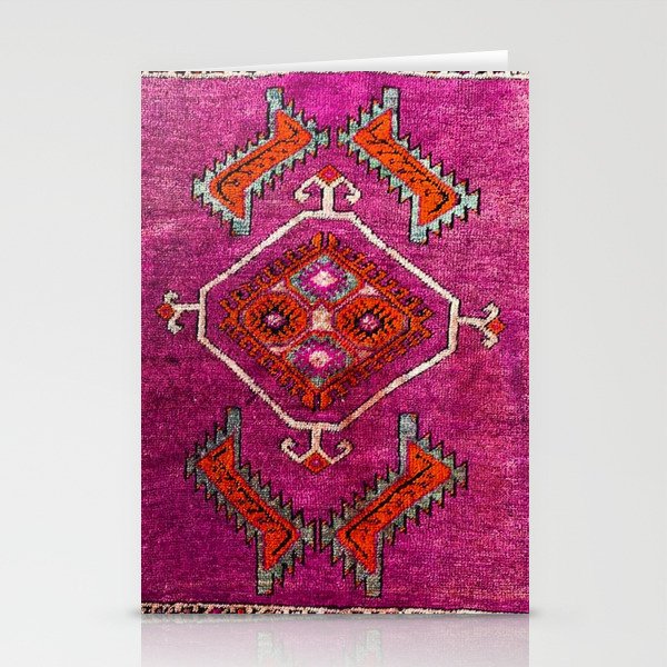 vintage Moroccan carpet Stationery Card Gallery Image 2