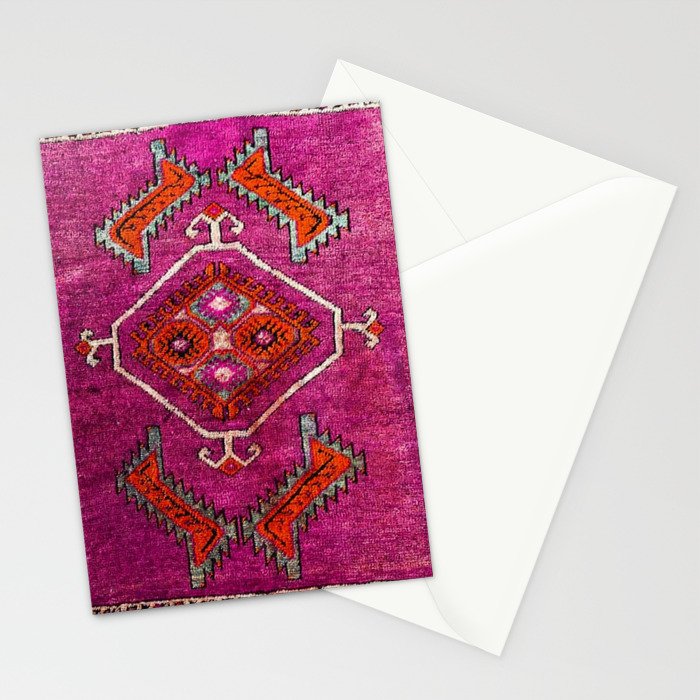 vintage Moroccan carpet Stationery Card Gallery Image 2