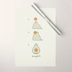 Cat Landscape 117 AvoCatdo Wrapping Paper Gallery Image 1