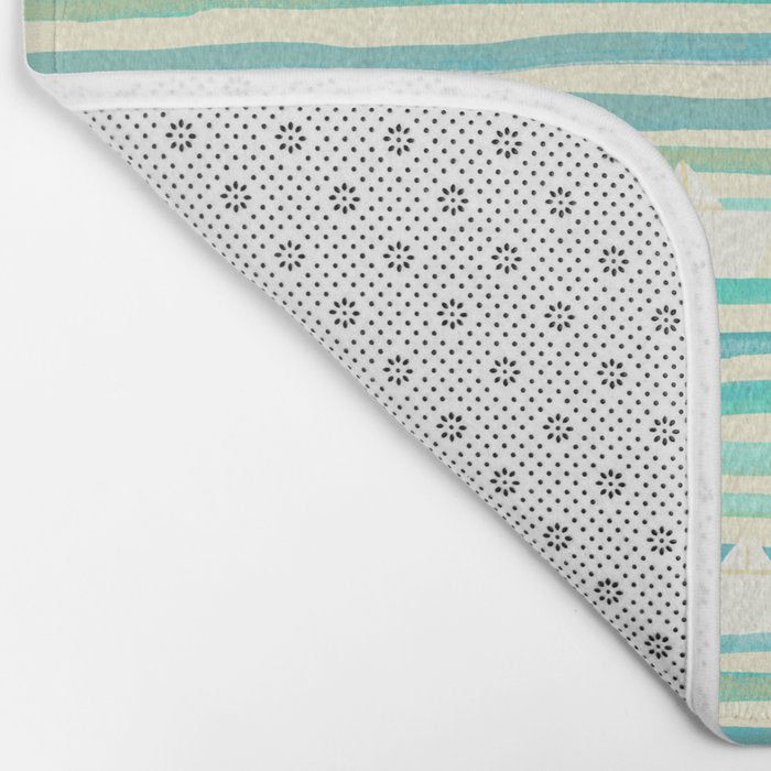 Whimsical Paper Boats Bath Mat Gallery Image 2