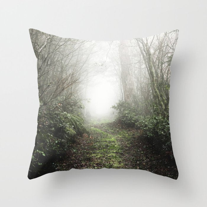 Pacific Northwest Trails - 121/365 Nature Photography Throw Pillow Gallery Image 6