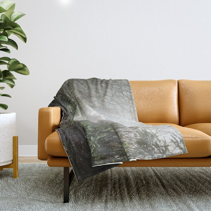Pacific Northwest Trails - 121/365 Nature Photography Throw Blanket Gallery Image 1