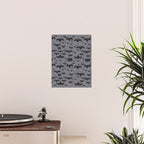 Balinese Bat Colony Print - Gray Poster Gallery Image 2