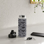 Balinese Bat Colony Print - Gray Water Bottle Gallery Image 4