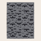 Balinese Bat Colony Print - Gray Poster Gallery Image 4
