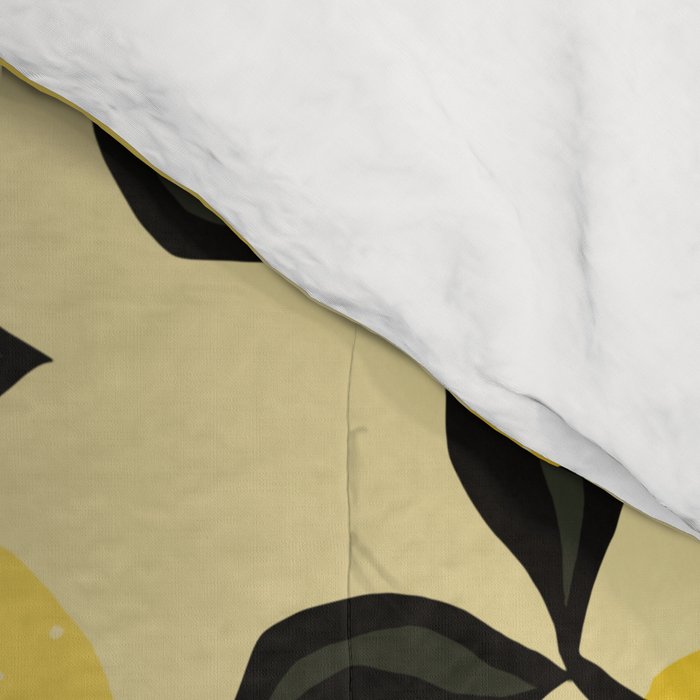 Seamless Citrus Pattern / Lemons Comforter Gallery Image 4