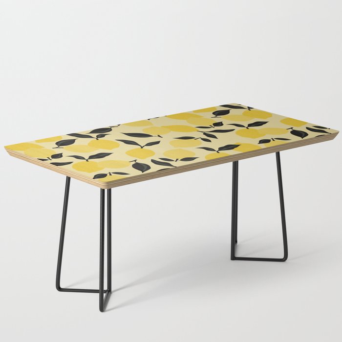 Seamless Citrus Pattern / Lemons Coffee Table Gallery Image 1