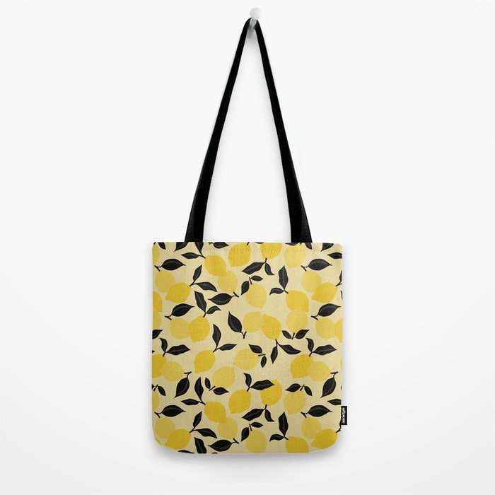 Seamless Citrus Pattern / Lemons Tote Bag Gallery Image 2