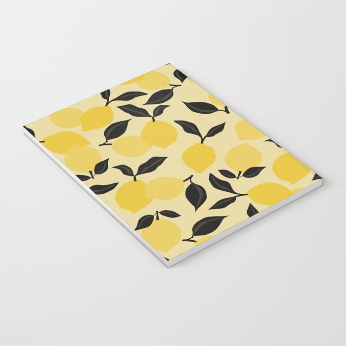 Seamless Citrus Pattern / Lemons Notebook Gallery Image 3