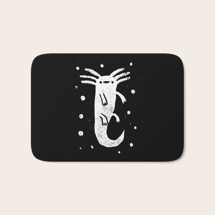 Axolotl Bath Mat Gallery Image 1