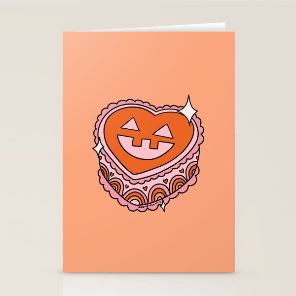 Pumpkin Cake Stationery Card Gallery Image 1