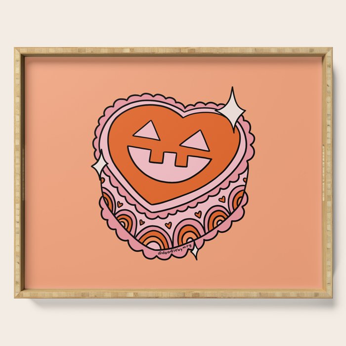 Pumpkin Cake Serving Tray Gallery Image 1