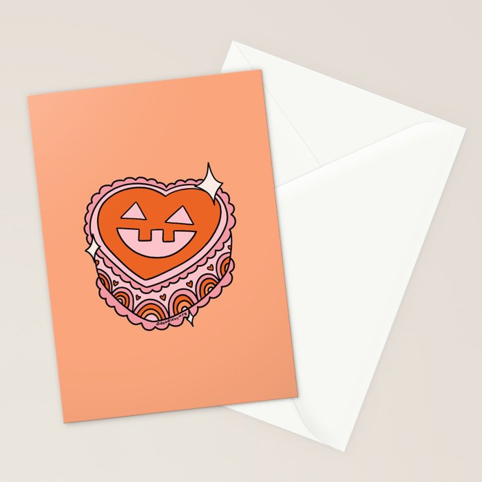 Pumpkin Cake Stationery Card Gallery Image 2