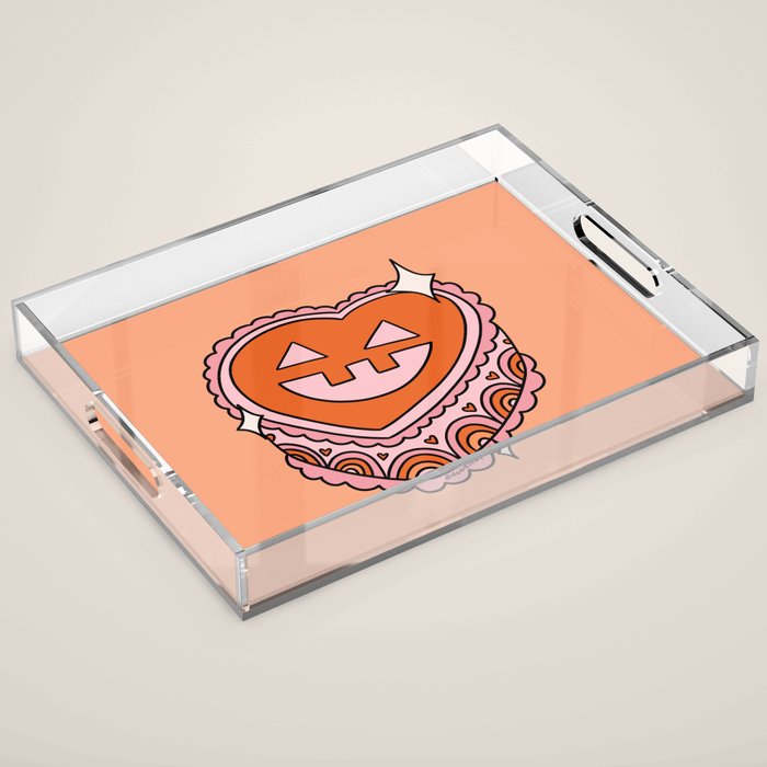 Pumpkin Cake Acrylic Tray Gallery Image 1
