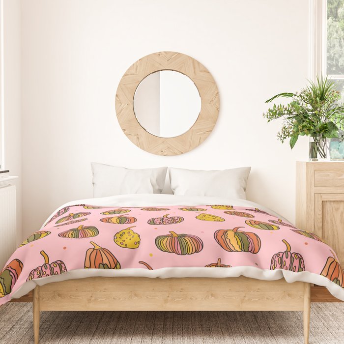 Oh My Gourd Print Duvet Cover Gallery Image 3