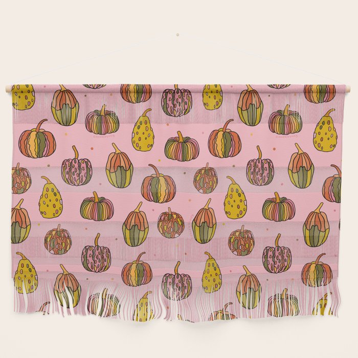 Oh My Gourd Print Wall Hanging Gallery Image 1