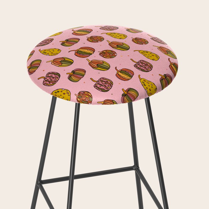 Oh My Gourd Print Stool Gallery Image 2