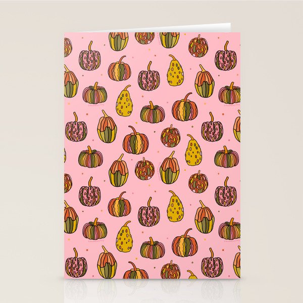 Oh My Gourd Print Stationery Card Gallery Image 2