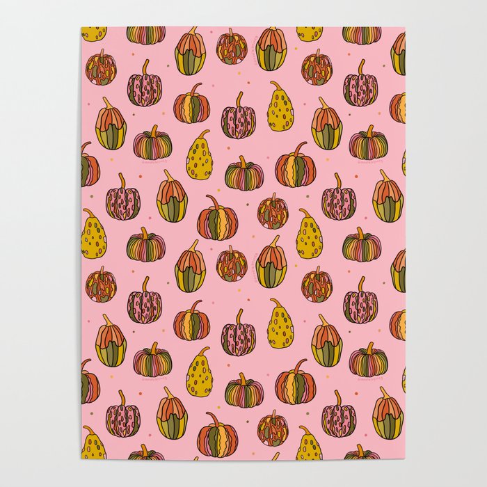 Oh My Gourd Print Poster Gallery Image 4