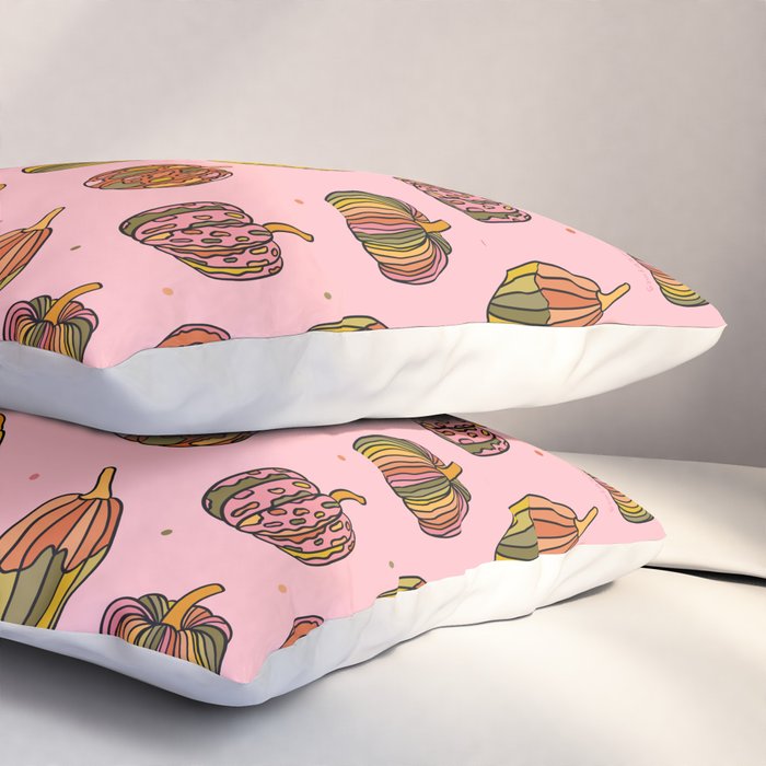 Oh My Gourd Print Pillow Sham Gallery Image 3
