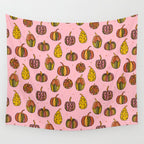 Oh My Gourd Print Wall Tapestry Gallery Image 4