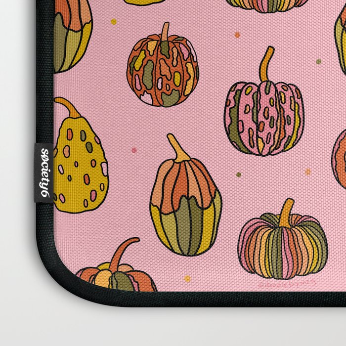 Oh My Gourd Print Laptop Sleeve Gallery Image 3