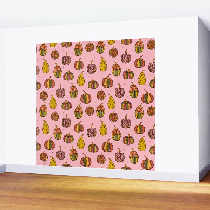 Oh My Gourd Print Wall Mural Gallery Image 2