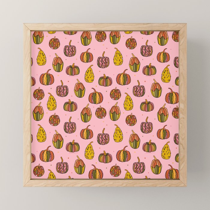 Oh My Gourd Print Mini Art Print Gallery Image 1