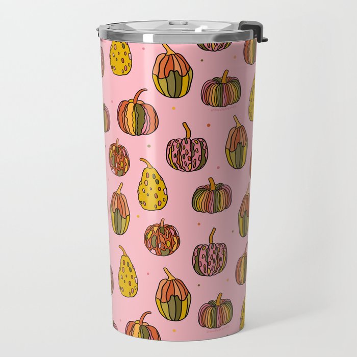 Oh My Gourd Print Travel Mug Gallery Image 2