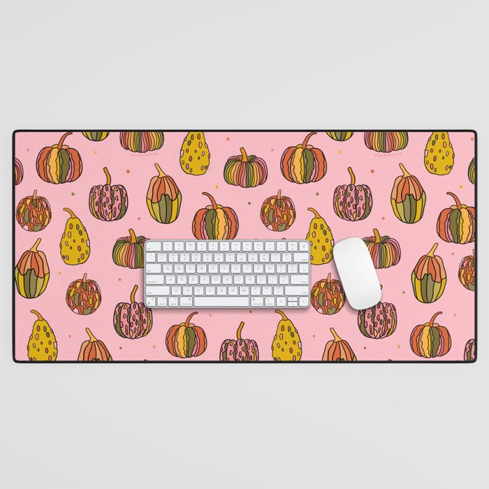 Oh My Gourd Print Desk Mat Gallery Image 1