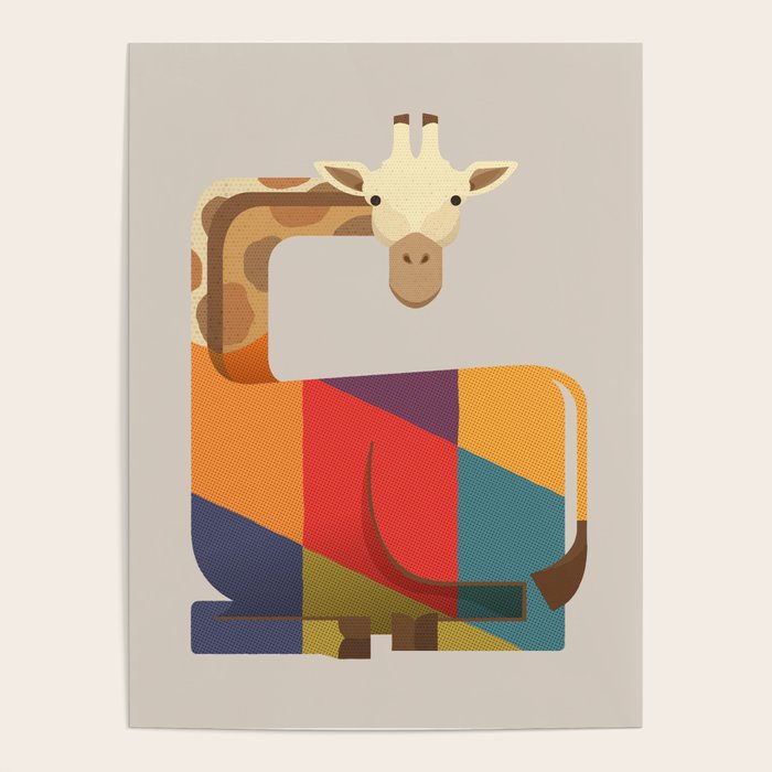 Giraffe Poster Gallery Image 1