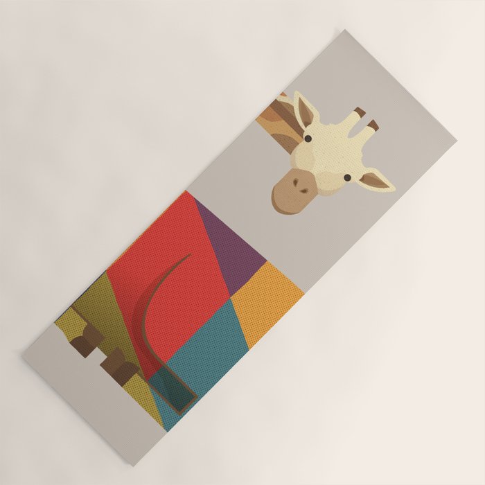 Giraffe Yoga Mat Gallery Image 1