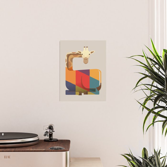 Giraffe Poster Gallery Image 2