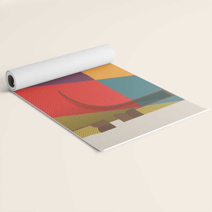 Giraffe Yoga Mat Gallery Image 2