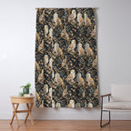 Wooden Wonderland Barn Owl Collage Window Curtain Gallery Image 5