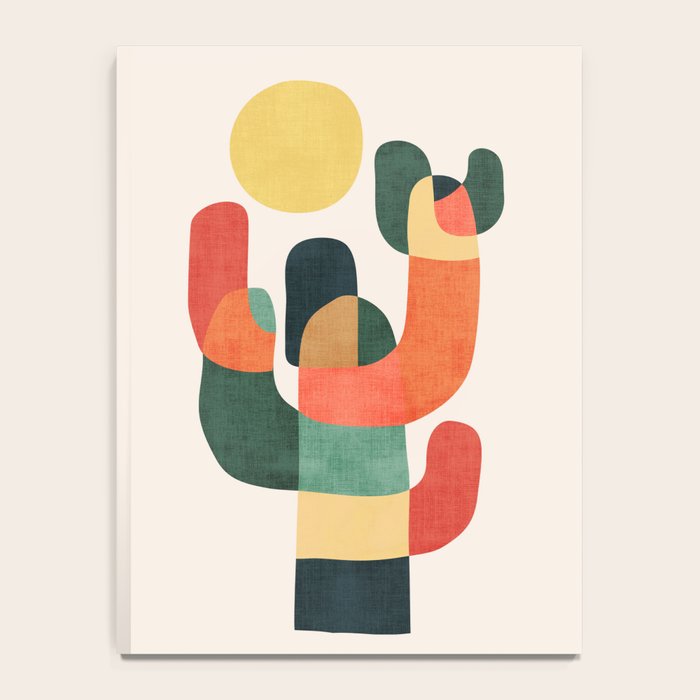 Cactus in the desert Notebook Gallery Image 4