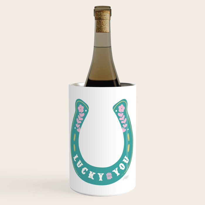 Lucky You Horse Shoe Wine Chiller Gallery Image 1