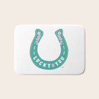 Lucky You Horse Shoe Bath Mat Gallery Image 1