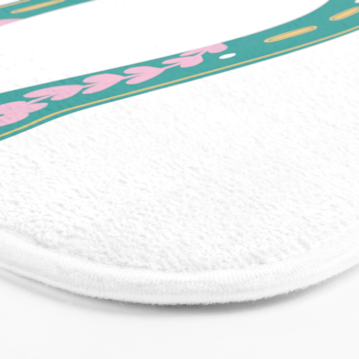 Lucky You Horse Shoe Bath Mat Gallery Image 3