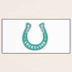 Lucky You Horse Shoe Desk Mat Gallery Image 3