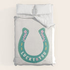 Lucky You Horse Shoe Duvet Cover Gallery Image 6