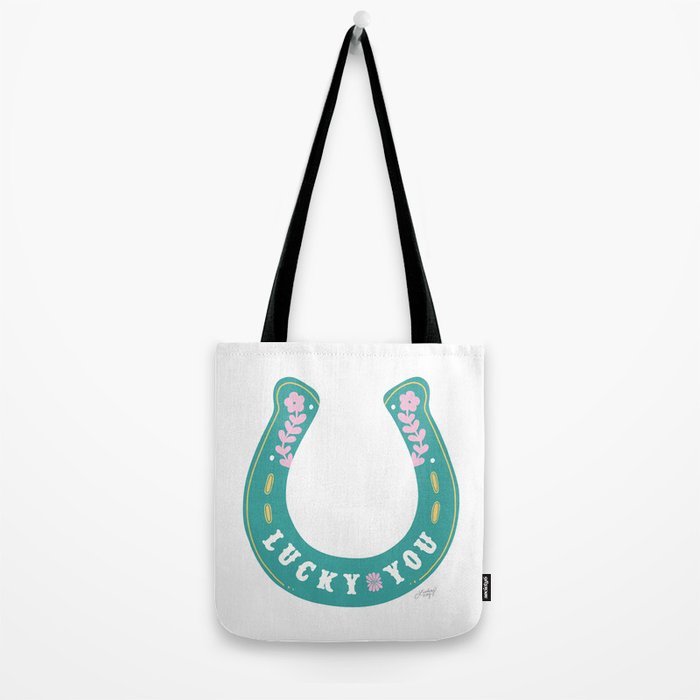 Lucky You Horse Shoe Tote Bag Gallery Image 2