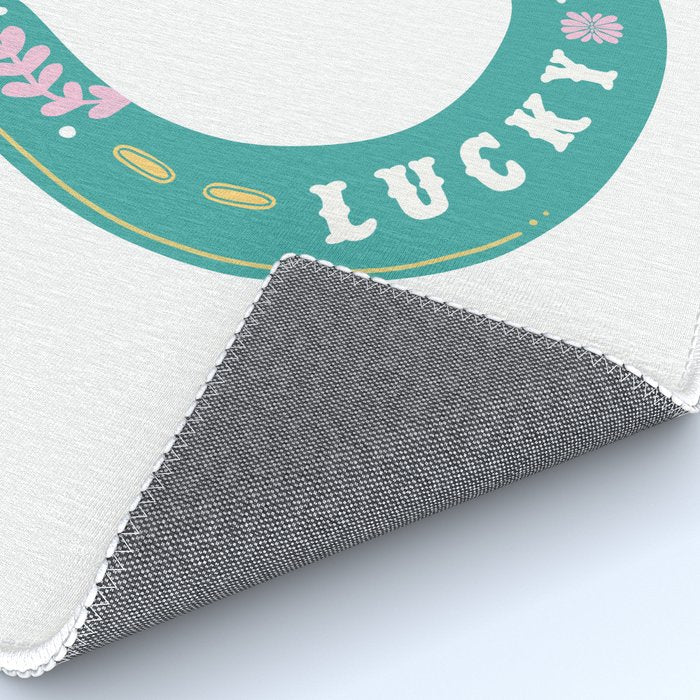 Lucky You Horse Shoe Rug Gallery Image 4