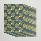 Watercolor Peacock Wrapping Paper Gallery Image 3