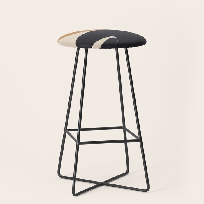Modern Abstract Shapes 115 Stool Gallery Image 1