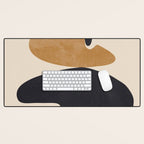 Modern Abstract Shapes 115 Desk Mat Gallery Image 1