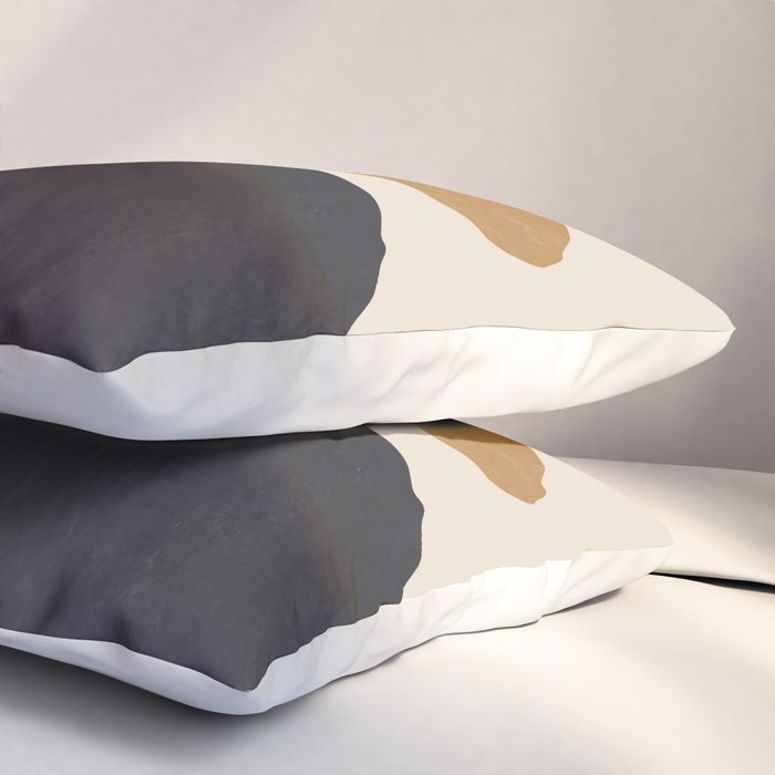 Modern Abstract Shapes 115 Pillow Sham Gallery Image 3