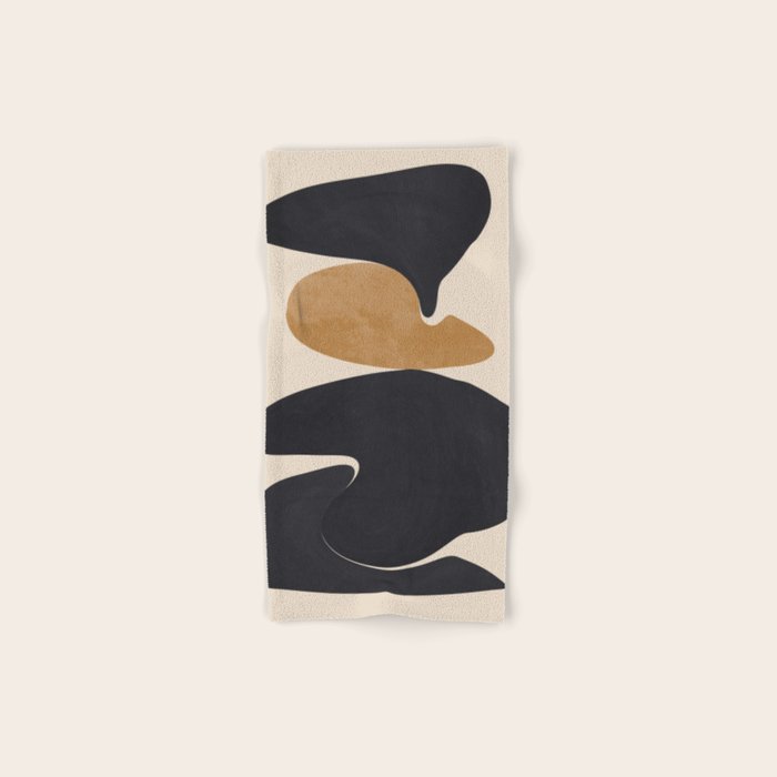 Modern Abstract Shapes 115 Bath Towel Gallery Image 1