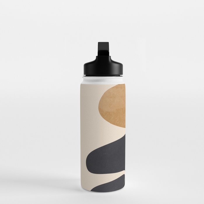 Modern Abstract Shapes 115 Water Bottle Gallery Image 3