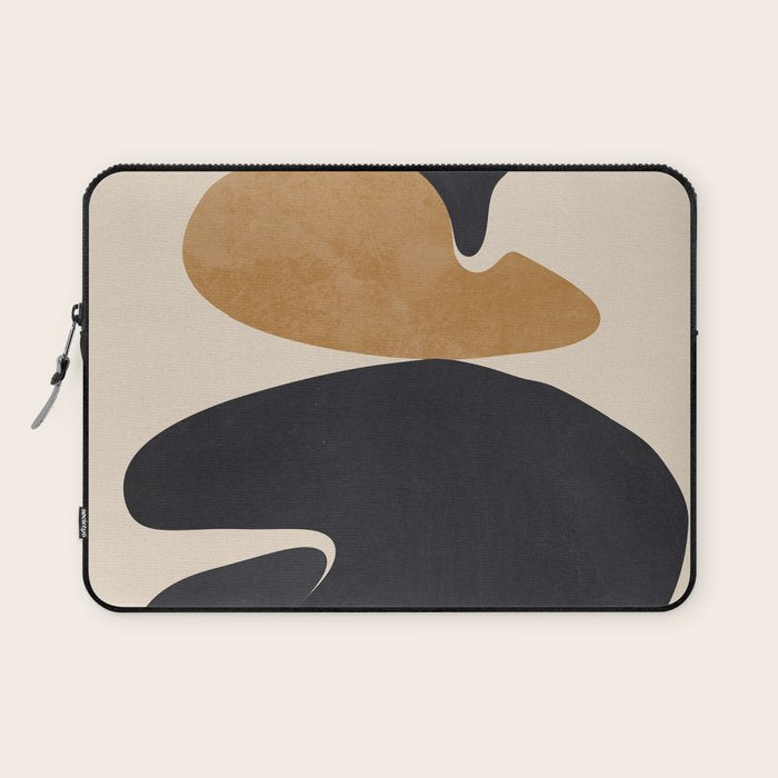 Modern Abstract Shapes 115 Laptop Sleeve Gallery Image 1
